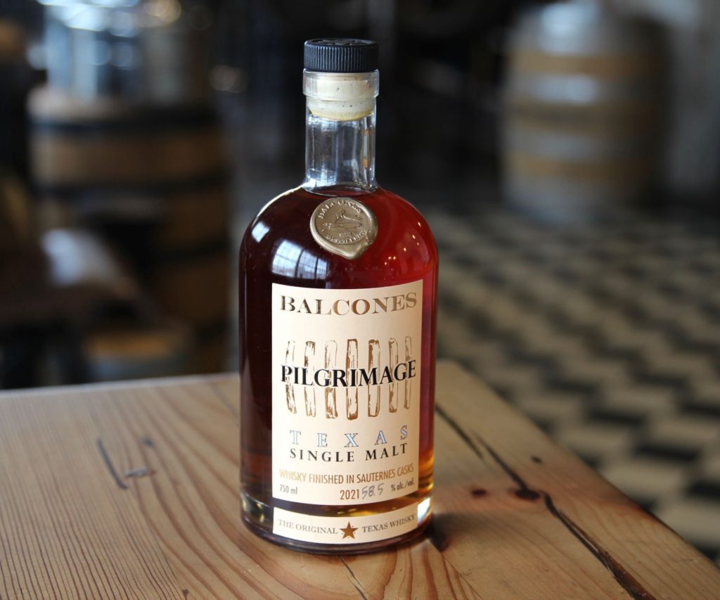 Balcones' Pilgimage, finished in Sauternes dessert wine barrels, is a splurge-worthy bottle.