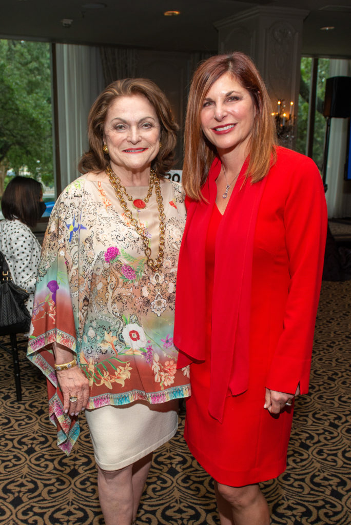 Beth Wolff, Cynthia Wolff at the El Centro de Corazón luncheon, held at Hotel ZaZa-Medical Center. (Photo by Jacob Power)