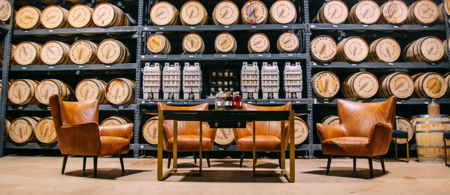 Blackland – Blackland’s current barrel room