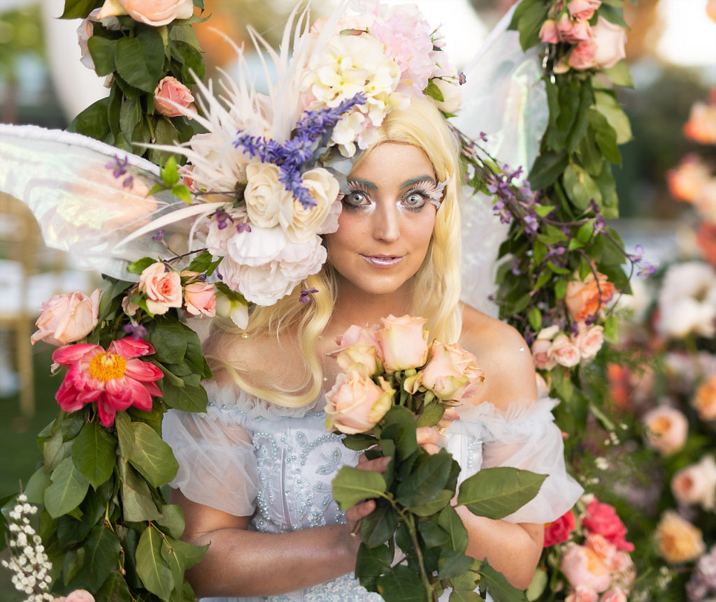 Real life fairies posed on swings. (Photo by Sterling Steves for Sterling FX)