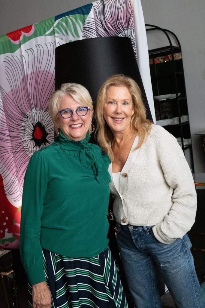 Elizabeth Swift Copeland, Laura Rathe at The Fab Fête soufflé tasting at Swift + Company (Photo by Daniel Ortiz)