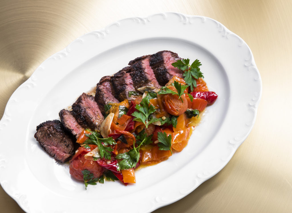 Rosalie's hanger steak shows this restaurant's food power.