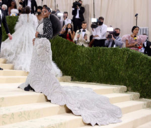 Simone Biles at the Met Gala