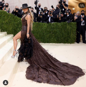 Jennifer Lopez in Ralph Lauen at Met Gala