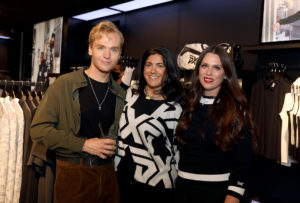 Ian Malone, Celine Mariton, and Danielle Vreeland (Photo by Rick Kern/Getty Images for PXG)