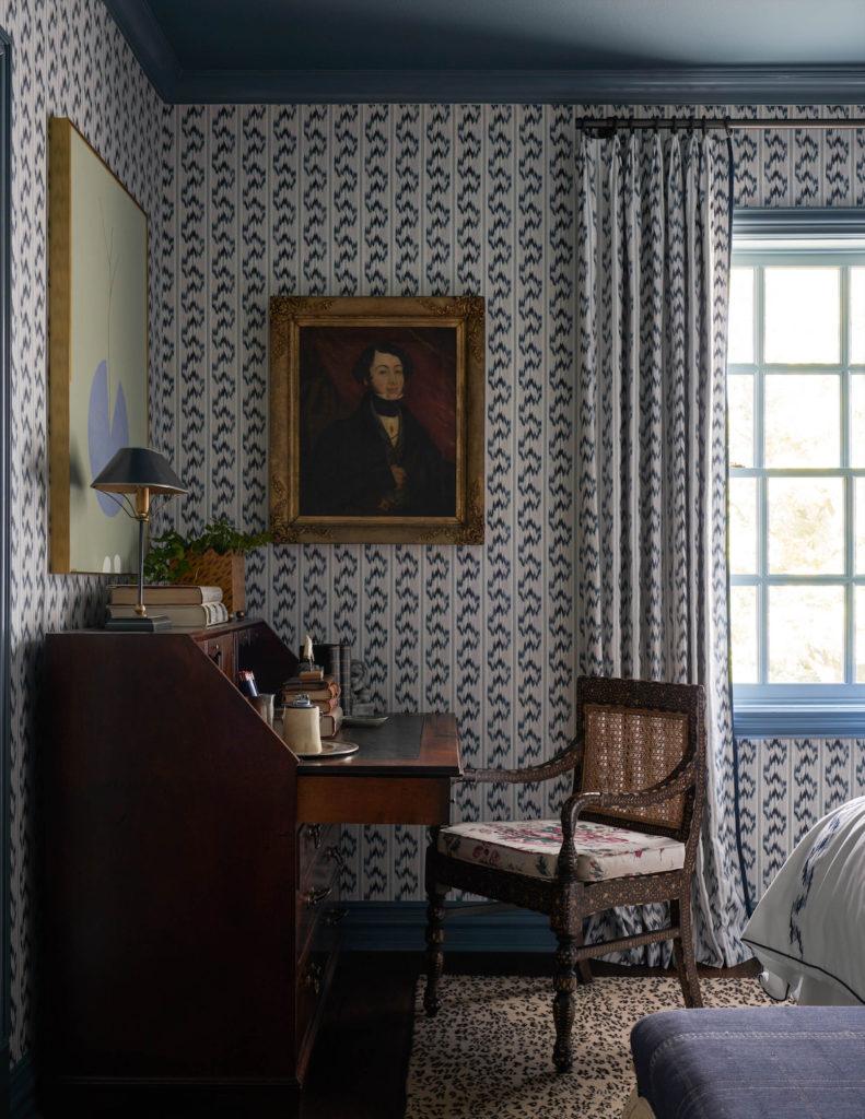 A timeless guest bedroom by Meredith Ellis Design (Photo by Stephen Karlisch)