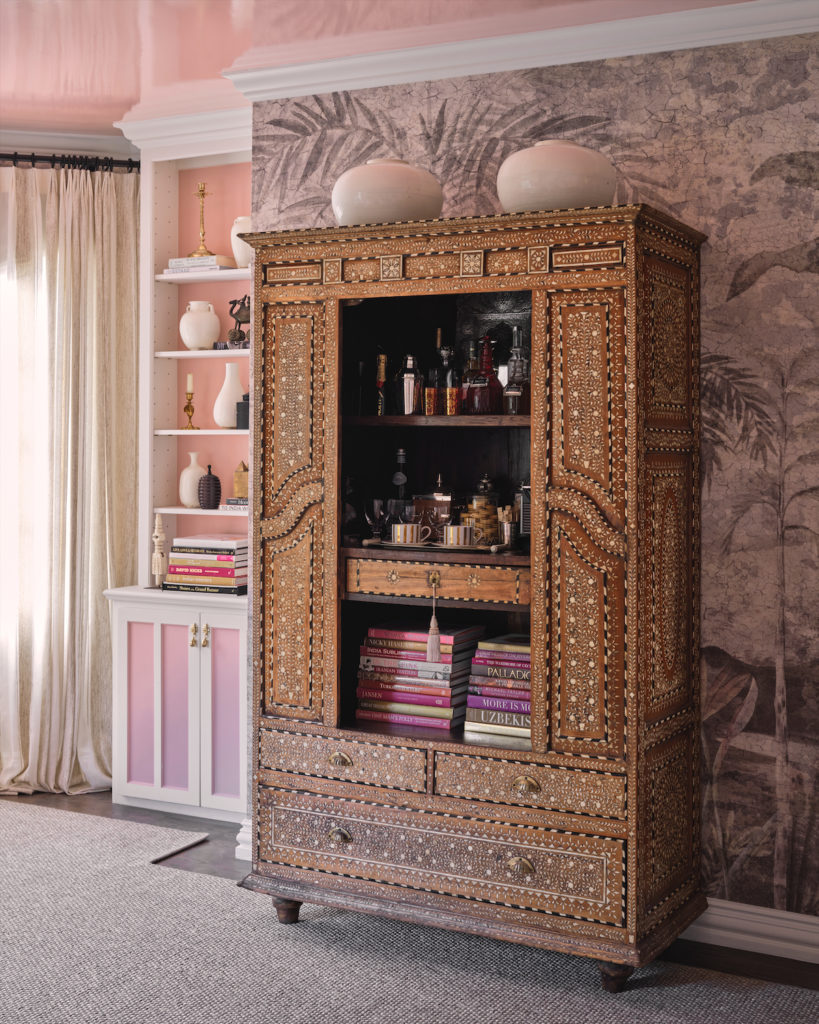 An exotic guest bedroom by Martyn Lawrence Bullard Design (Photo by Stephen Karlisch)