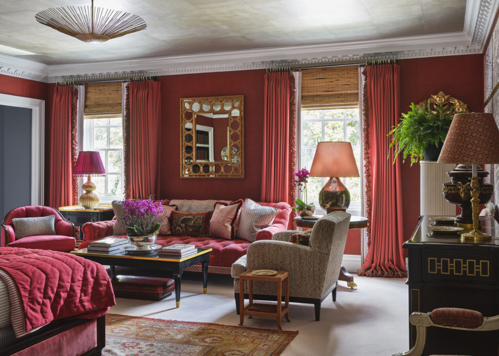 "Chambre Rouge" by Alexa Hampton for Mark Hampton LLC (Photo by Stephen Karlisch)