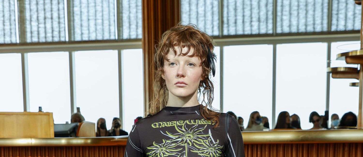 Maisie Wilen spring/summer 22 collection at New York Fashion Week