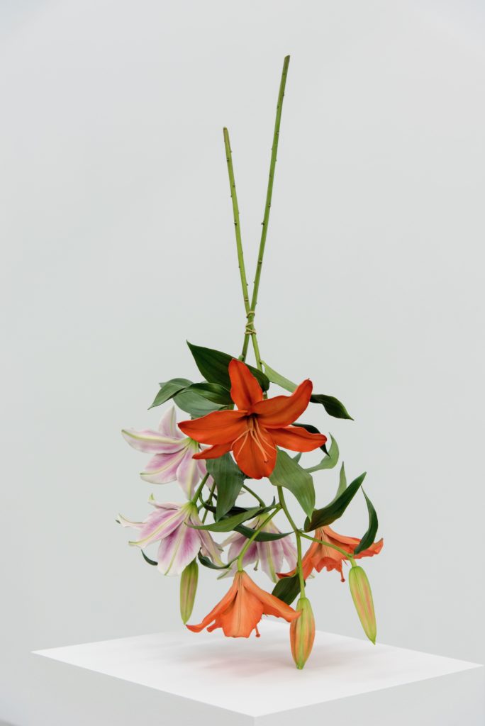 Tony Matelli's "Arrangement," 2016, at Maruani Mercier (Courtesy of The Armory Show) 