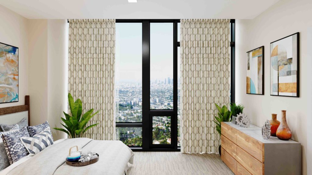 MorningStar's new River Oaks units offer sweeping views of downtown Houston. 