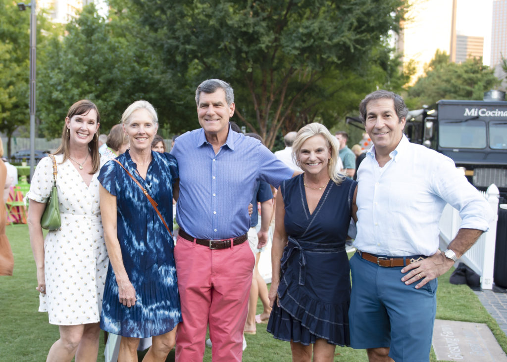 Melinda Bell, Anna & John Palms, Natalie & CJ Lorio (Photo by Tamytha Cameron)