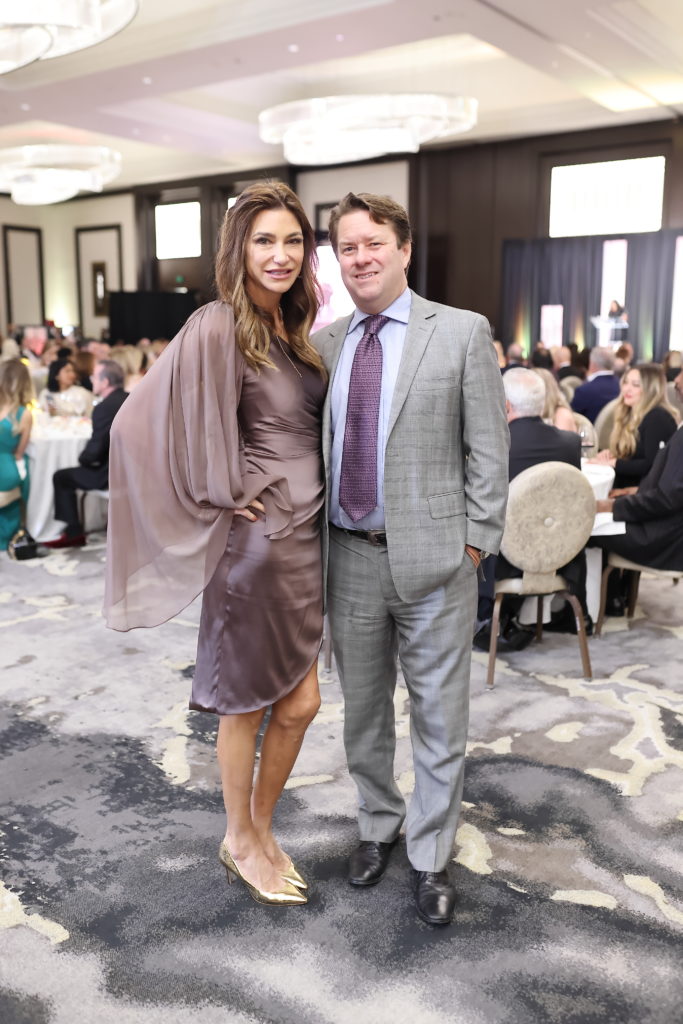 Melissa & Michale Mithoff at the PetSet Fierce & Fabulous Soirée at the Post Oak Hotel.  (Photo by Quy Tran)