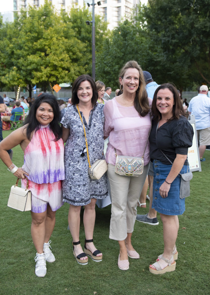 Nancy Gopez, Amy Camp, JB Hayes, Jennifer Burns (Photo by Tamytha Cameron)
