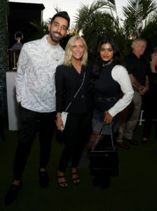 Pranna, Renee Parsons and Sruthi Jayadevan (Photo by Rick Kern/Getty Images for PXG)