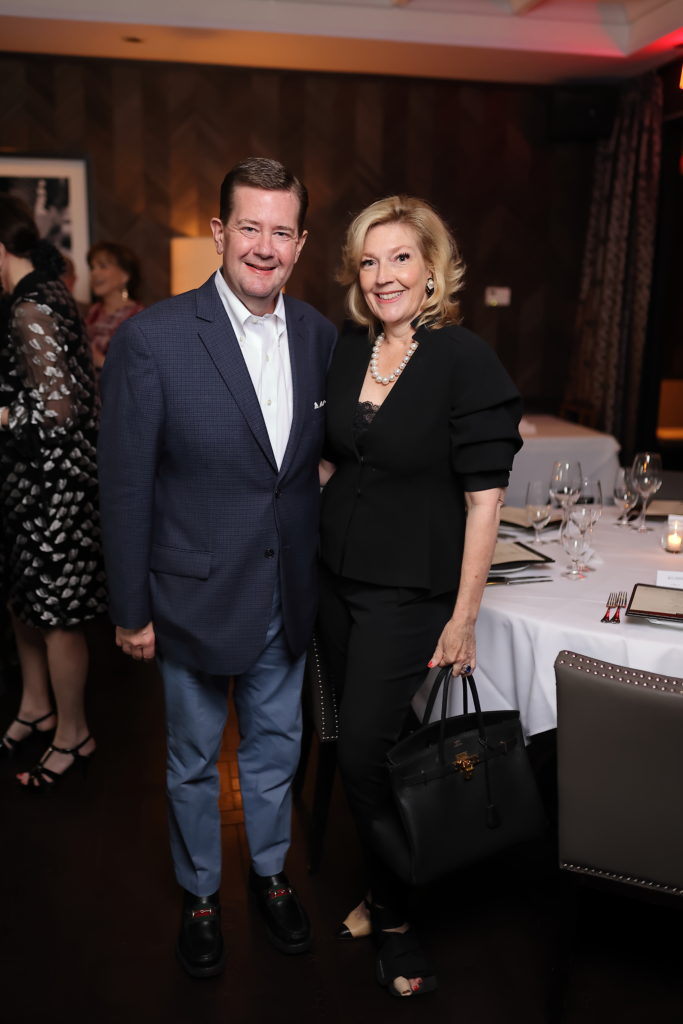 Jeff & Kathryn Smith at the Steak 48 Launch the Season dinner  (Photo by Quy Tran)