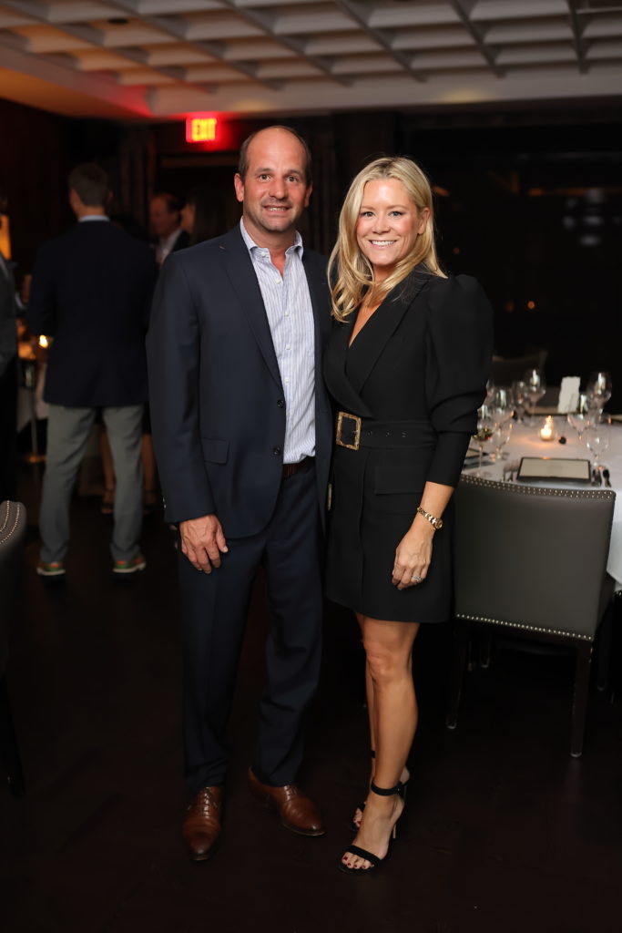 Curtis & Monica Bickers at the Steak 48 Launch the Season dinner  (Photo by Quy Tran)