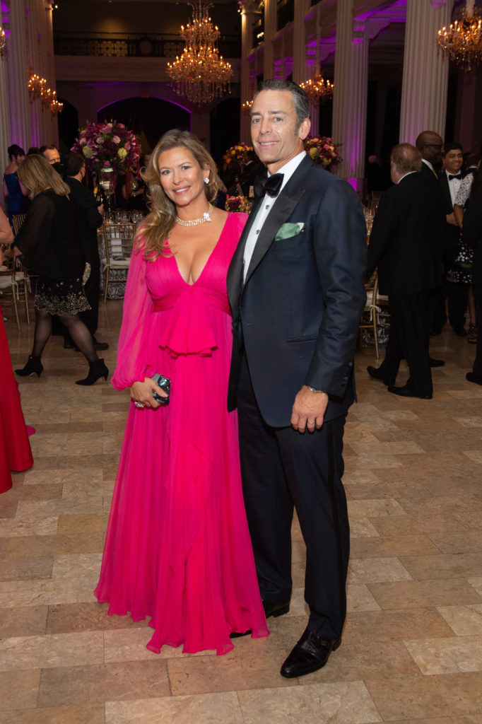 Rosangela & David Capobianco   at the Houston Symphony Opening Night Concert & Dinner at The Corinthian. (Photo by Wilson Parish)