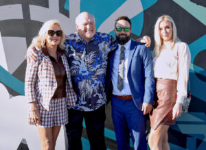 Tammy Bradshaw, Terry Bradshaw, Noah Hester, and Lacey Hester (Photo by Rick Kern/Getty Images for PXG)