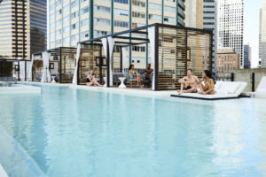 Thompson – reserve a private poolside cabana