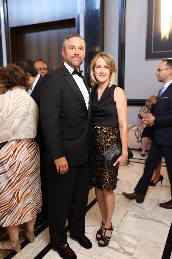 Tim & Elaine Day at the PetSet Fierce & Fabulous Soirée at the Post Oak Hotel. (Photo by Quy Tran)