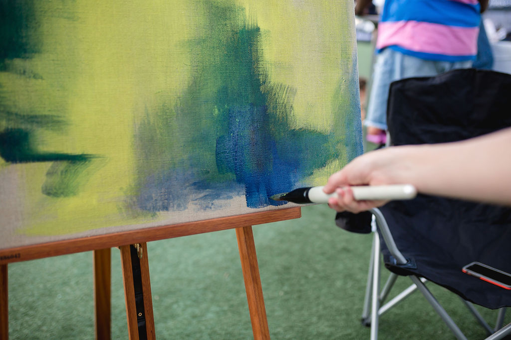 It's not all sweat and toil at FAME Fest, so save room for some post-workout creativity.