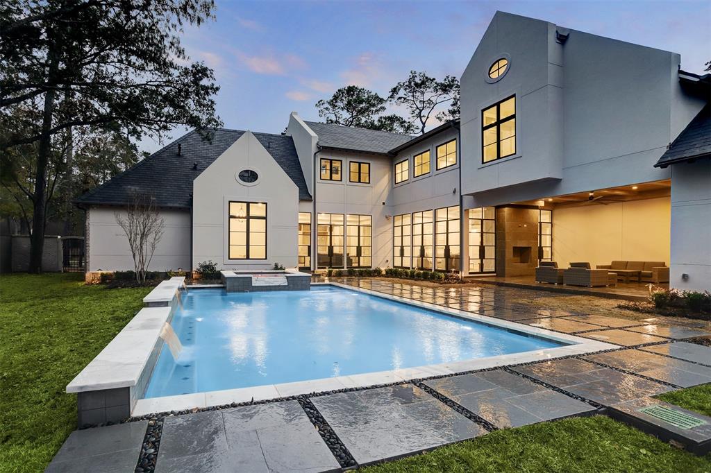 The contemporary French chateau at 11614 Starwood Drive was on the market for less than a month before being purchased.