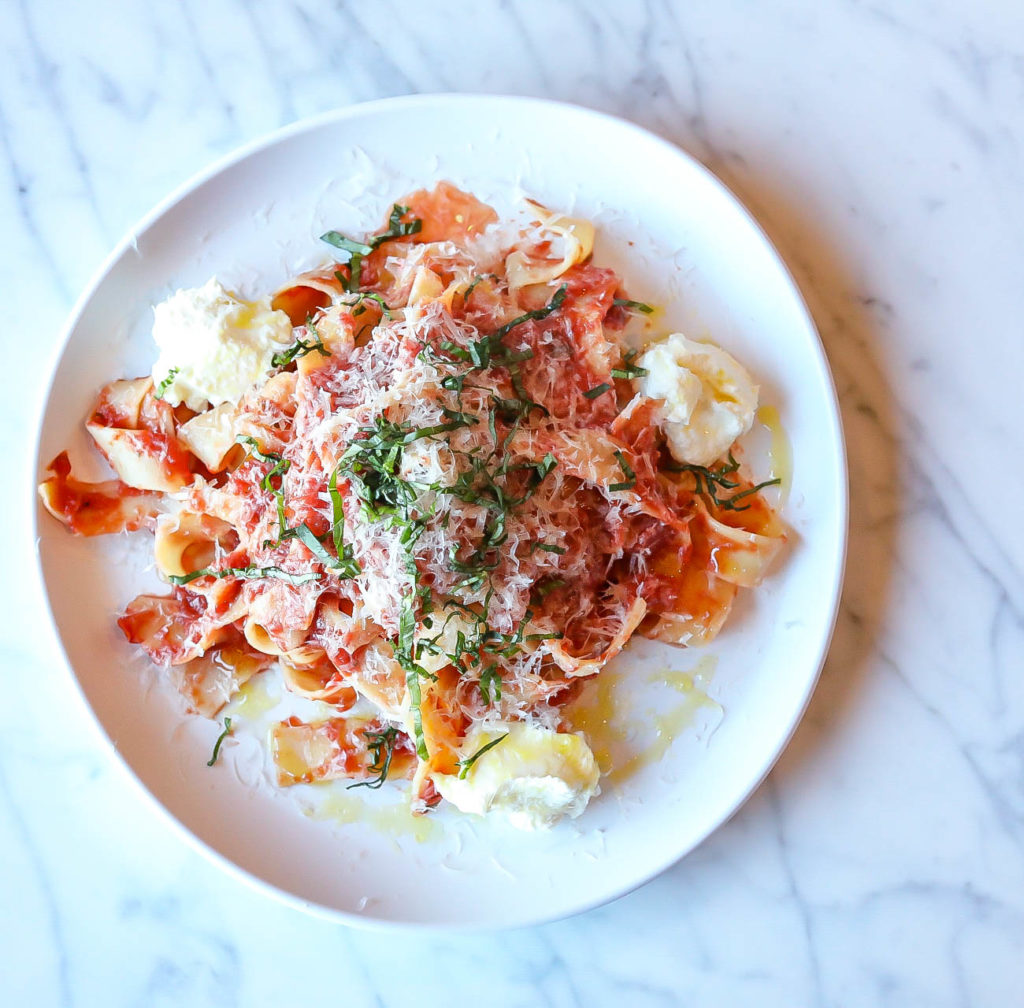 The pappardelle pomodoro on Ascension's new menu is a must-try.