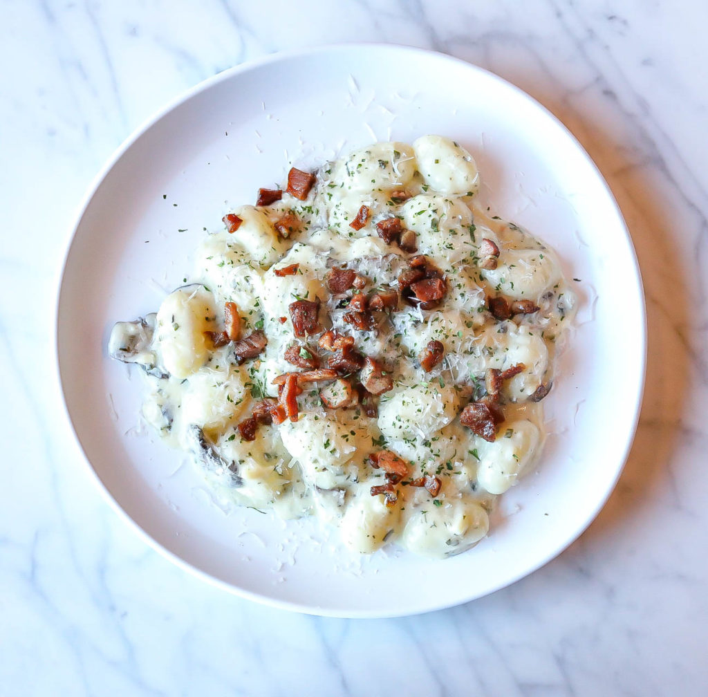 The wild mushroom gnocchi is another new dish on Ascension's evening menu.