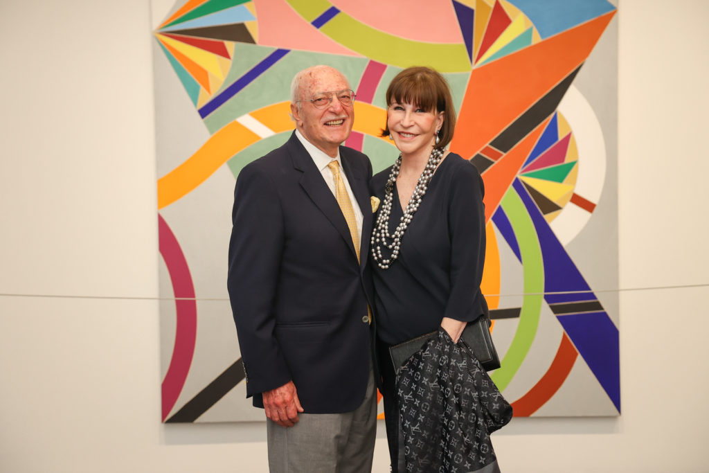Shafik Rifaat & Shelby Hodge at the De Beers Jewellers celebration of its Reflections of Nature collection at The Menil Collection. (Photo by Johnny Than)