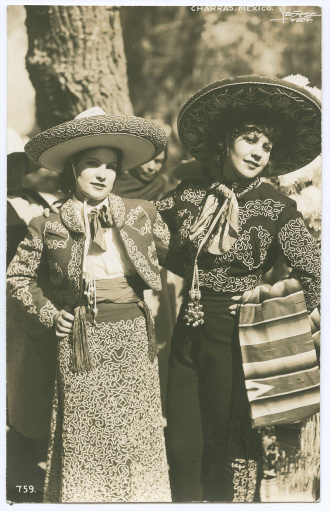 Mauricio Yáñez (Mexican, 1881–1939), "Charras," Mexico, c. 1918–29. Gelatin silver print, 5 1/2 x 3 1/2 in. (14 x 9 cm). DeGolyer Library, SMU.