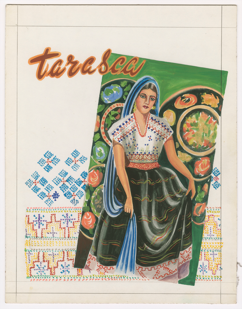 Unknown artist, Tarasca, 1950–59. 