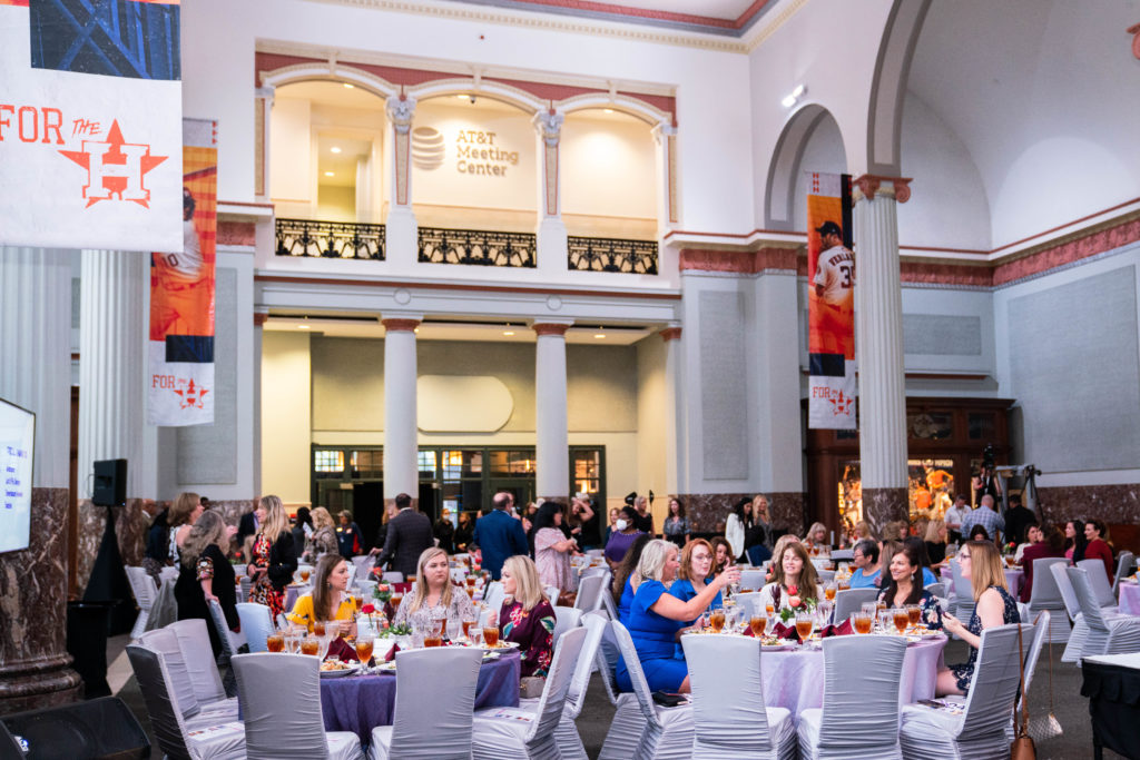 Union Station provided a dramatic setting for the luncheon.