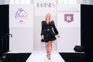 Kat Pressly knows how to command a runway.