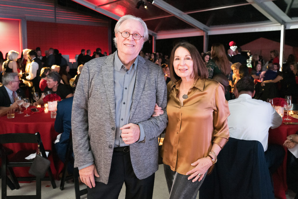 George & Maria Tracy at the  University of Houston Gerald D. Hines College of Architecture and Design 75th anniversary gala (Photo by Daniel Ortiz)