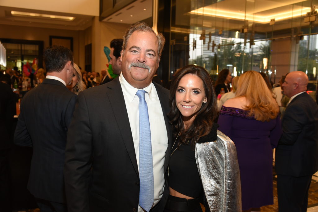 Cal & Hannah McNair at the Houston Children's Charity gala. (Photo by Gary Maltz, Alexander's Fine Portrait Design)