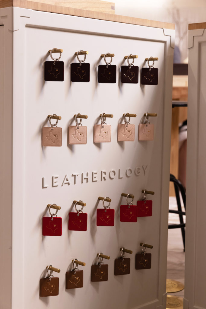 A little Texas love in Leatherology.  (Photo by Justin Clemons)