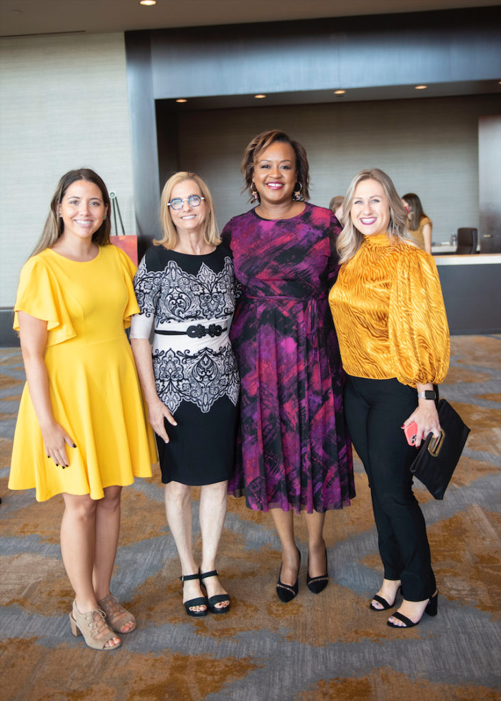 Clare Hesse, Janet Jensen, NFNL CEO Bianca Davis, Lauren Grogan (Photo by Tamytha Cameron)