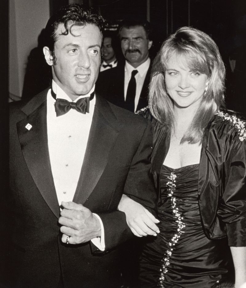 227 394 3×4 Cornelia and Sylvester Stallone