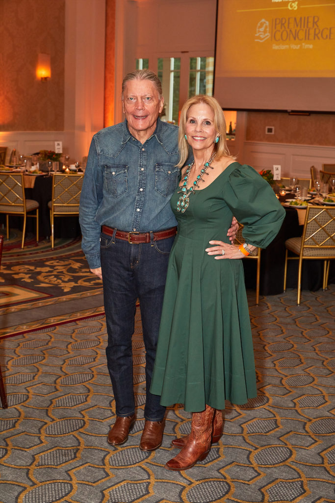 Paul Corley, Anne Reeder Corley, executive director, Wilkinson Center (Photo by Nate Rehlander)