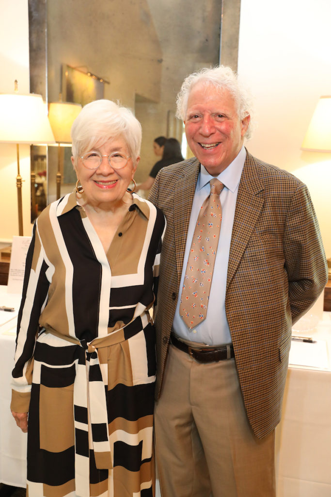 Anne Sloan, Peter Weil at the Heritage Society's Houston Heritage Luncheon (Photo by Priscilla Dickson)
