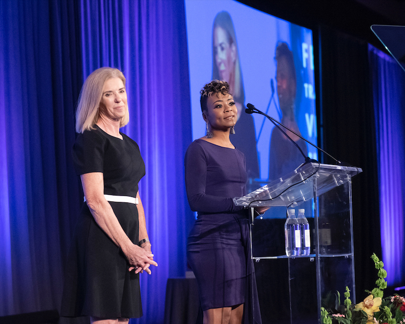 Luncheon Co-Chairs Jan Osborn and Trina Terrell-Andrews (Photo by Tamytha Cameron)