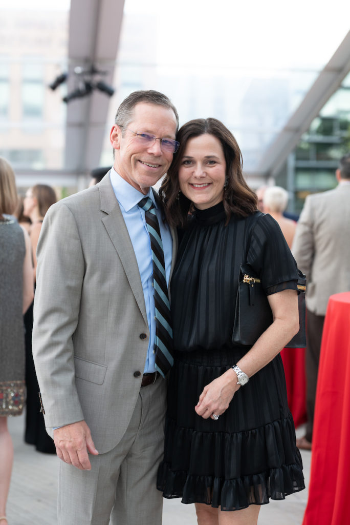 John & Janice Walker at the Gerald D. Hines College of Architecture and Design 75th anniversary gala (Photo by Daniel Ortiz)