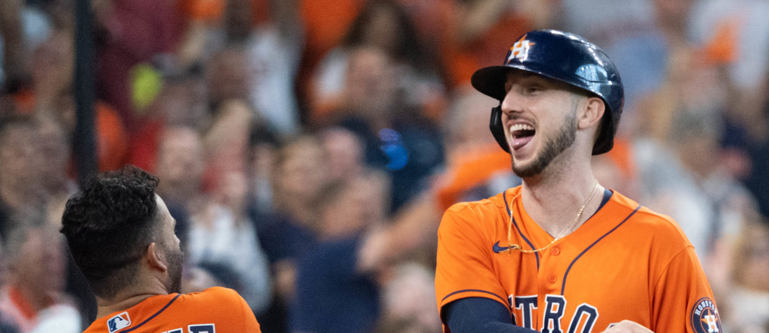 The Houston Astros defeated the Chicago White Sox 9-5 behind s 5-run 7th inning, highlighted by a Carlos Correa 2-RBI double and a Kyle Tucker 2-run home run. The Astros now lead 2 games to none in a best-of-five American League Division Series