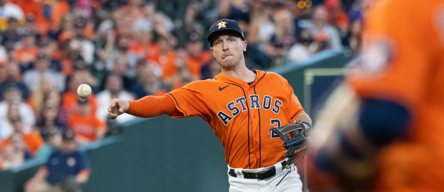 Alex Bregman The Houston Astros defeated the Chicago White Sox 9-5 behind s 5-run 7th inning, highlighted by a Carlos Correa 2-RBI double and a Kyle Tucker 2-run home run. The Astros now lead 2 games to none in a best-of-five American League Division Series