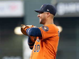 The Houston Astros defeated the Chicago White Sox 9-5 behind s 5-run 7th inning, highlighted by a Carlos Correa 2-RBI double and a Kyle Tucker 2-run home run. The Astros now lead 2 games to none in a best-of-five American League Division Series