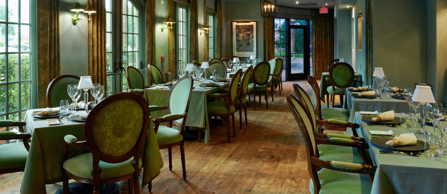 Following a vibrant makeover, Ristorante Alba brings elegant Northern Italian flavors to Hotel Granduca. Note the new entrance in the distance.