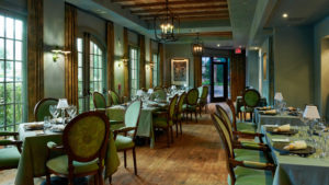 Following a vibrant makeover, Ristorante Alba brings elegant Northern Italian flavors to Hotel Granduca. Note the new entrance in the distance.