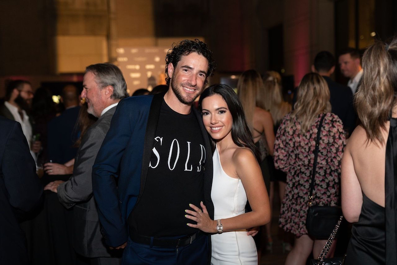 Alex Perry and Alexis Smith