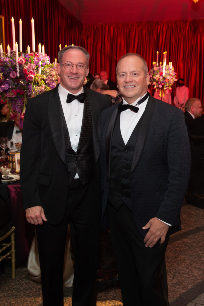 Beau Miller & Patrick Summers at the Houston Grand Opera opening night gala.